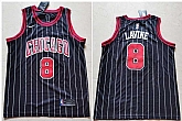 Bulls 8 Zach Lavine Black Nike Swingman Jersey,baseball caps,new era cap wholesale,wholesale hats